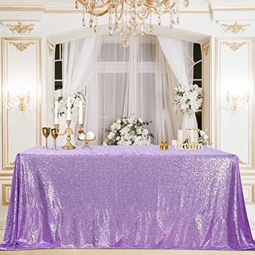 Glittery Sequin Table Runner Sequin Fabric Tablecloth for Wedding Reception - Decotree.co Online Shop