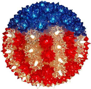 Grade Indoor/Outdoor Christmas Starlight Sphere, 150 Light, 10" Diameter - Decotree.co Online Shop