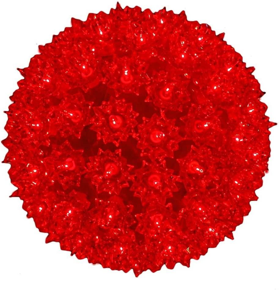 Grade Indoor/Outdoor Christmas Starlight Sphere, 150 Light, 10" Diameter - Decotree.co Online Shop