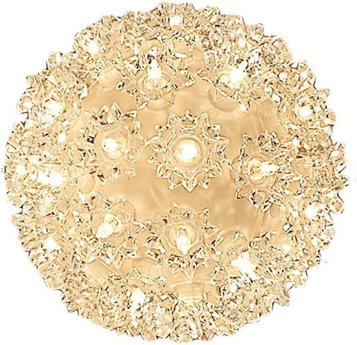 Grade Indoor/Outdoor Christmas Starlight Sphere, 150 Light, 10" Diameter - Decotree.co Online Shop