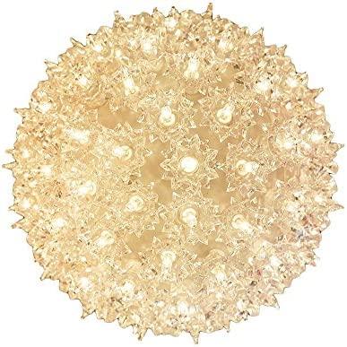 Grade Indoor/Outdoor Christmas Starlight Sphere, 150 Light, 10" Diameter - Decotree.co Online Shop