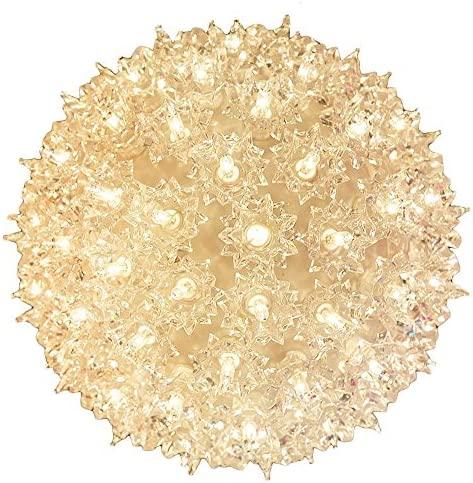 Grade Indoor/Outdoor Christmas Starlight Sphere, 150 Light, 10" Diameter - Decotree.co Online Shop