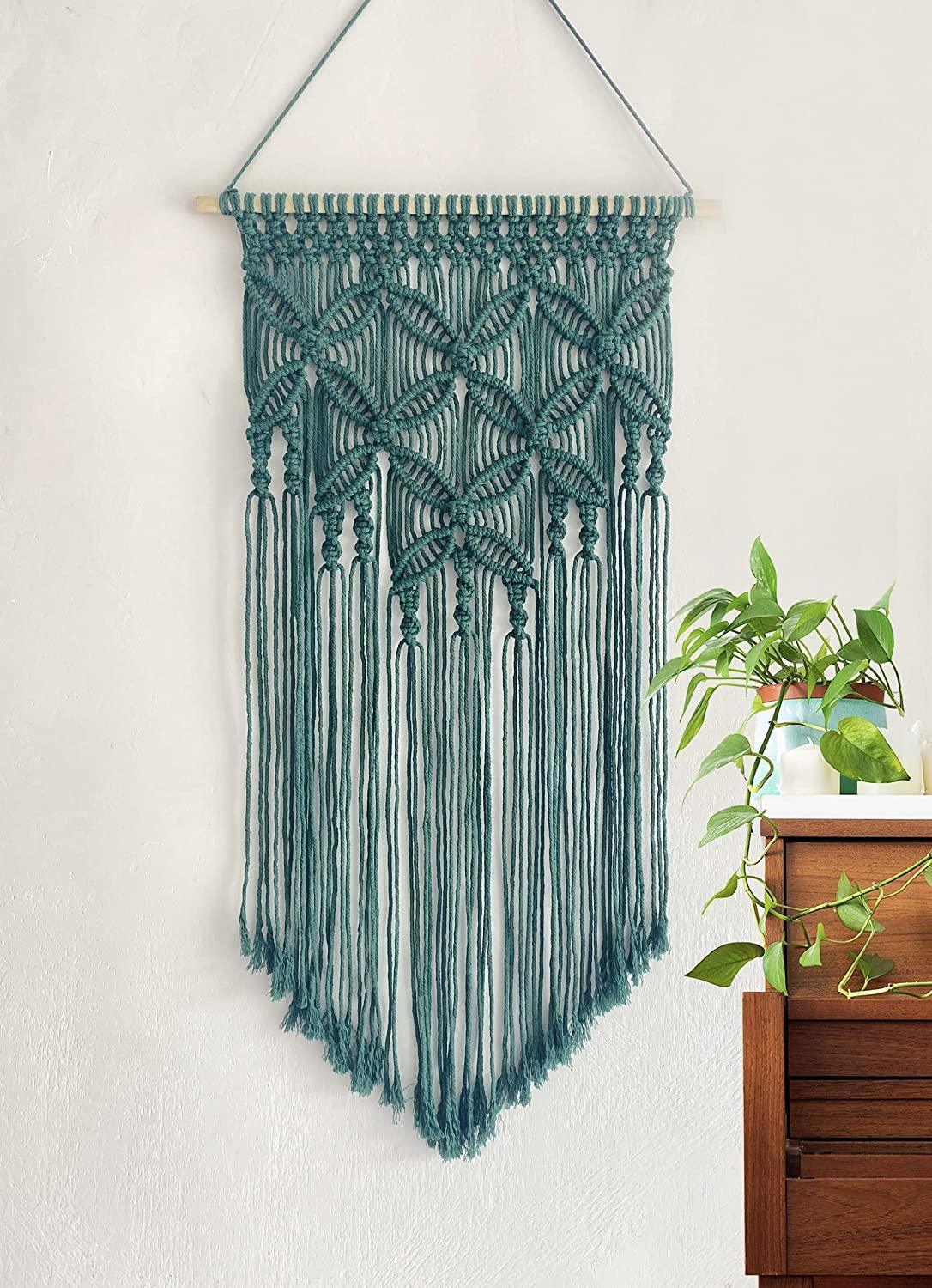 Handmade Cotton Home Decor Macrame Wall Hanging - Decotree.co Online Shop