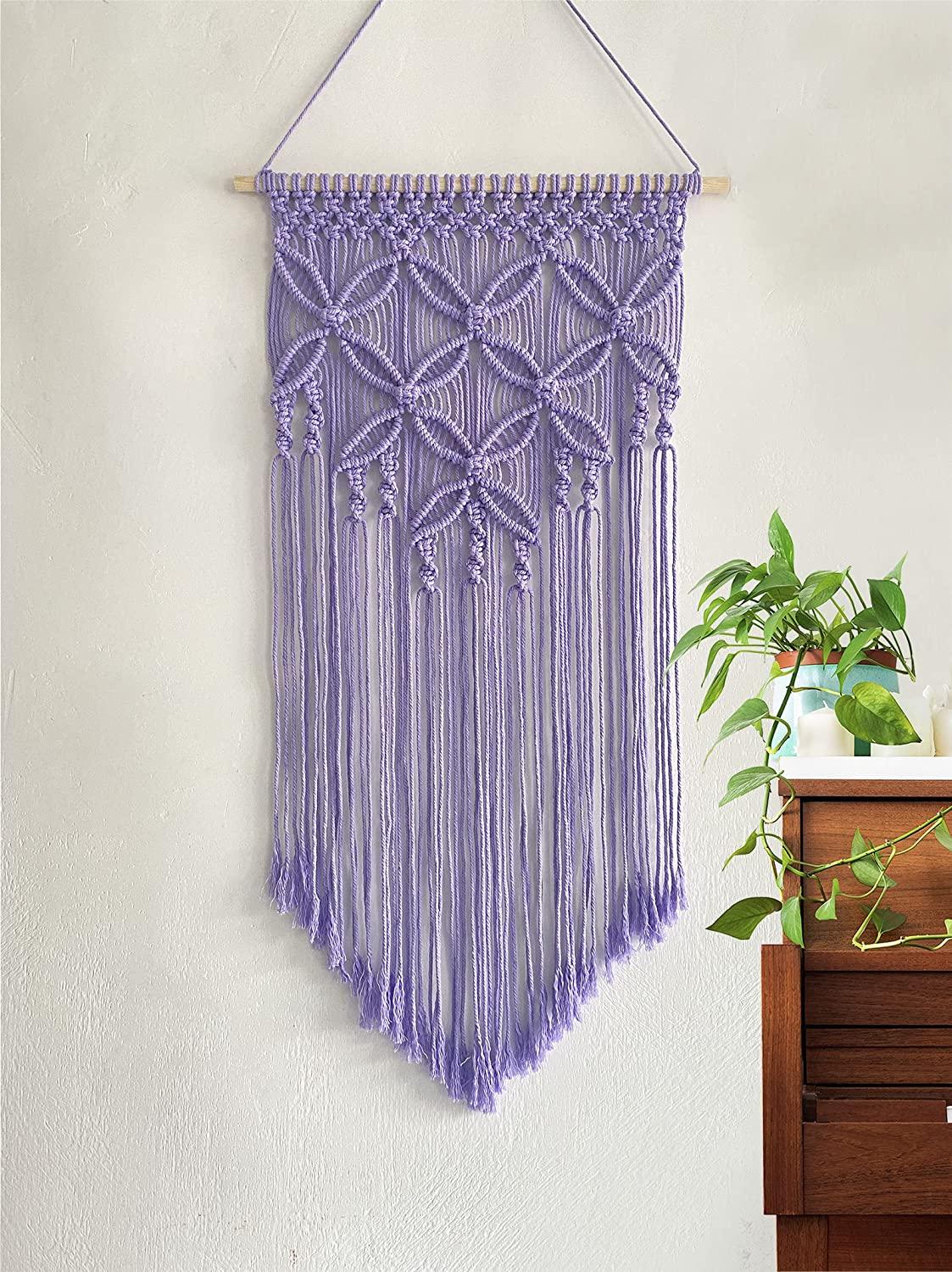 Handmade Cotton Home Decor Macrame Wall Hanging - Decotree.co Online Shop