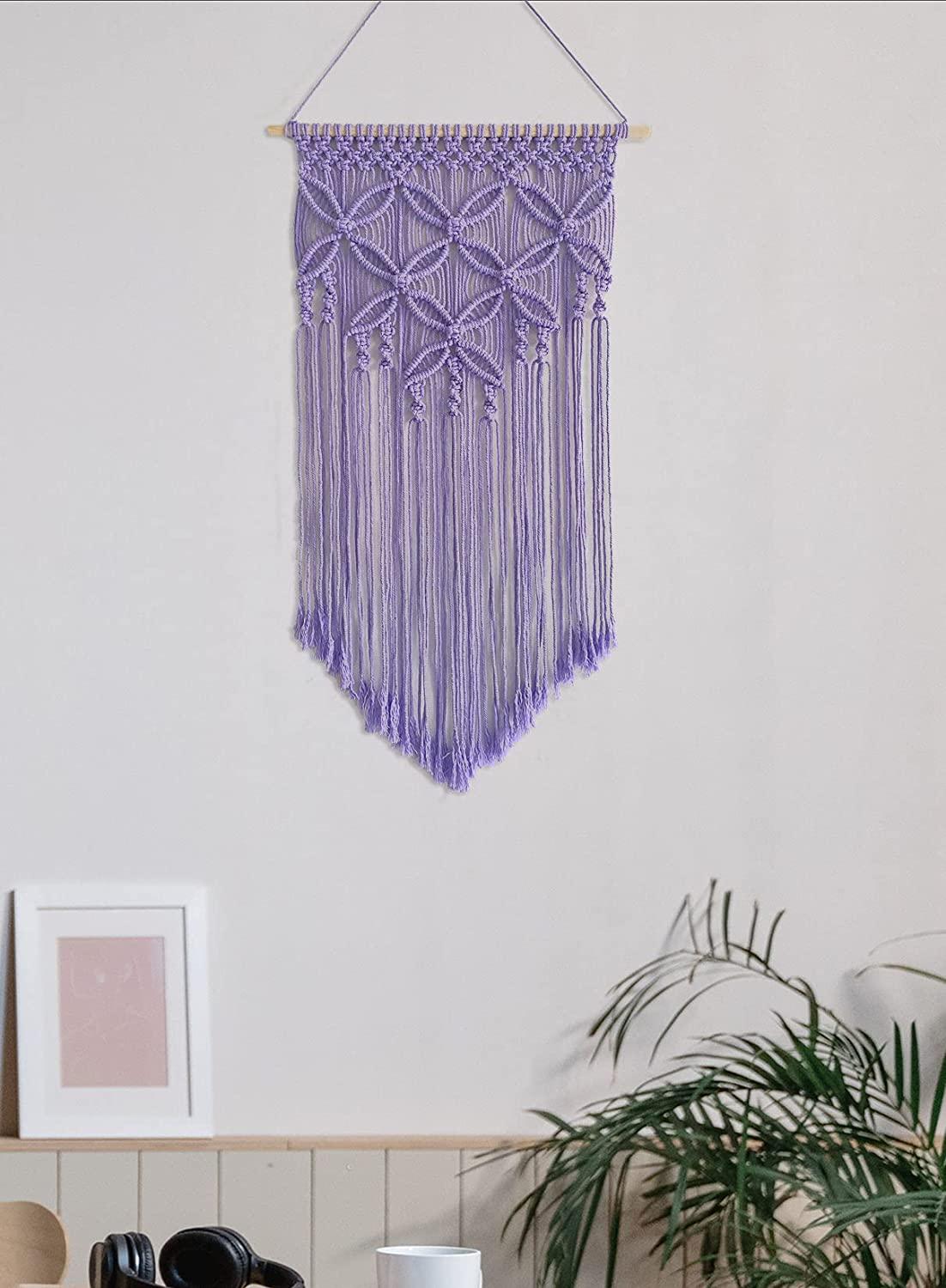 Handmade Cotton Home Decor Macrame Wall Hanging - Decotree.co Online Shop