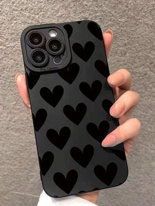 Heart Print Phone Case - Decotree.co Online Shop