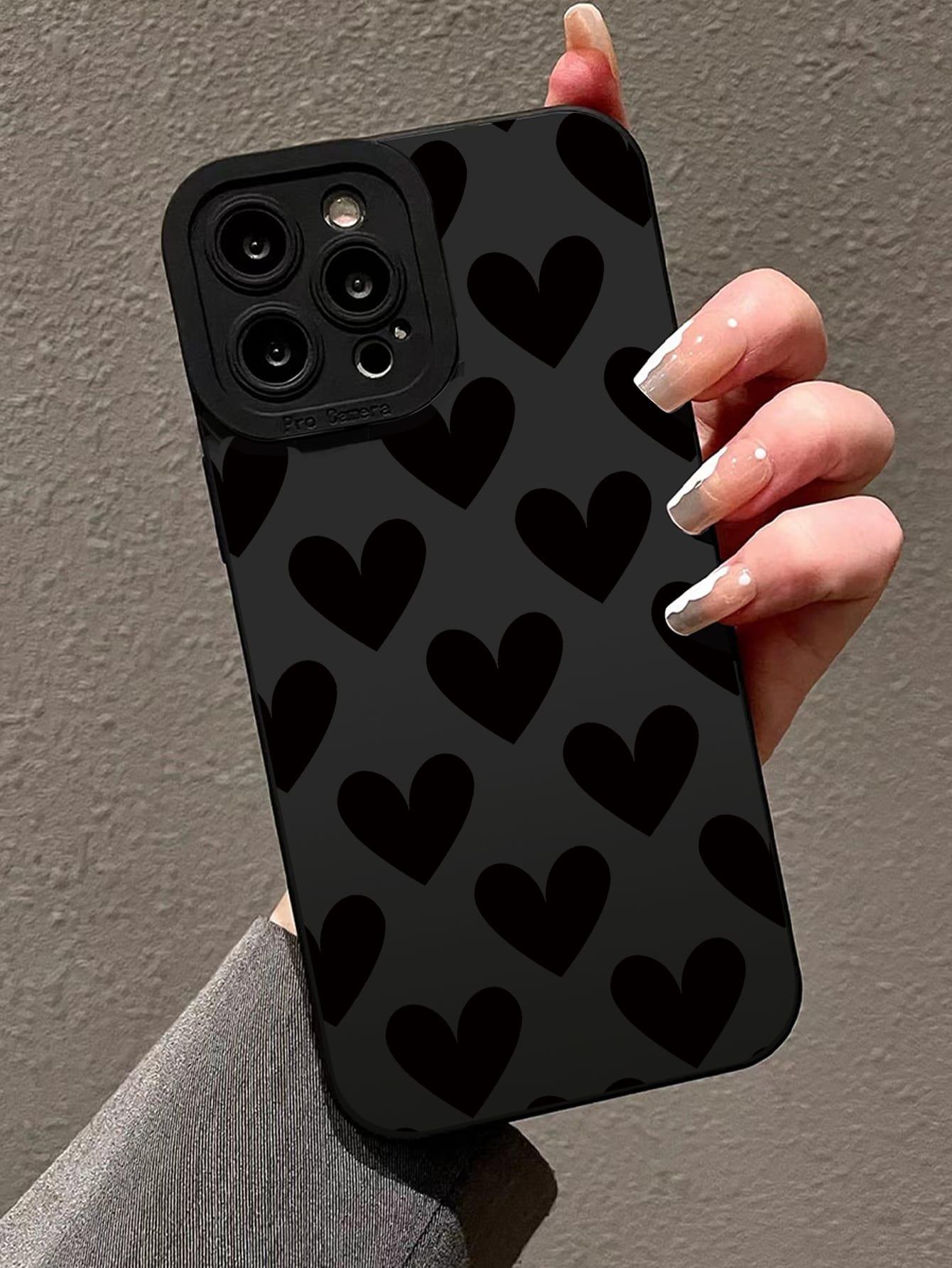 Heart Print Phone Case - Decotree.co Online Shop