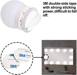 Hollywood Style Led Vanity Mirror Lights Kit with 10 Dimmable Light Bulbs for Makeup Dressing Table - Decotree.co Online Shop