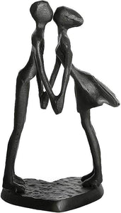 Iron Couple Sculptures Home Decor, Anniversary Gifts - Decotree.co Online Shop