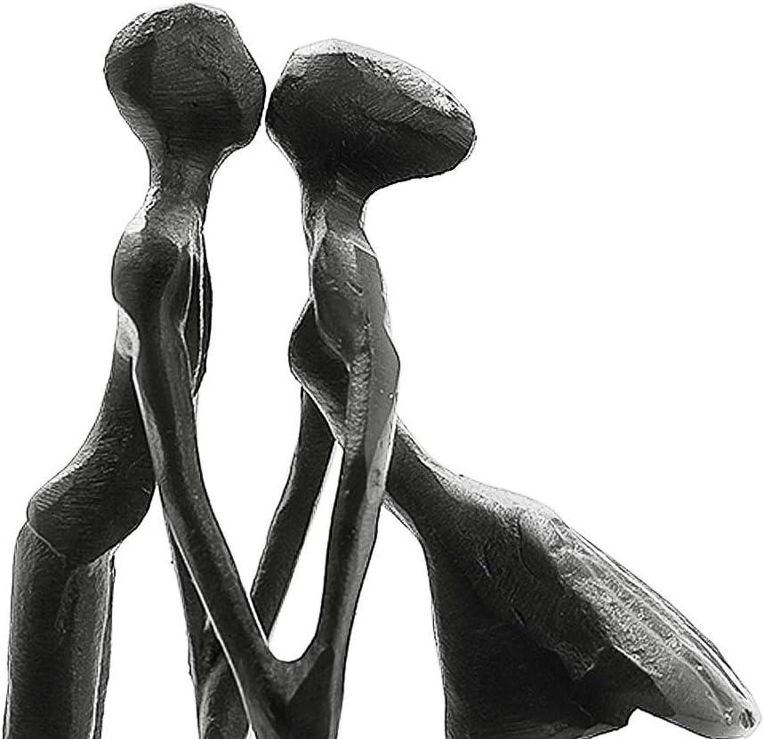 Iron Couple Sculptures Home Decor, Anniversary Gifts - Decotree.co Online Shop