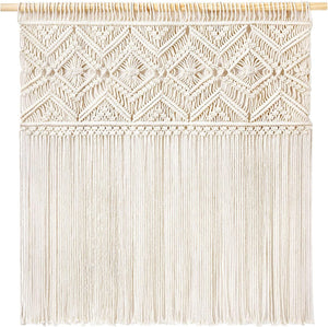 Large Macrame Wall Hanging Boho Decor Tapestry Fringe Wall Art Headboard Woven Home Decoration - Decotree.co Online Shop