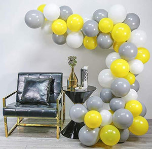 Latex Balloons, 100-Pack, 12-Inch, Yellow Balloons - Decotree.co Online Shop