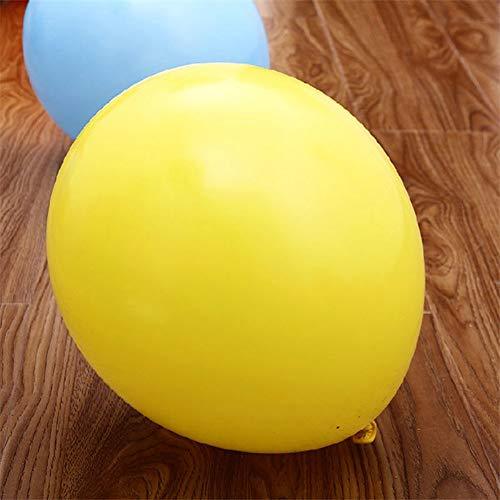 Latex Balloons, 100-Pack, 12-Inch, Yellow Balloons - Decotree.co Online Shop