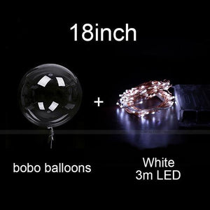 Led Balloon Rose Bouquet Fast Delivery Home Party Decoration - Decotree.co Online Shop