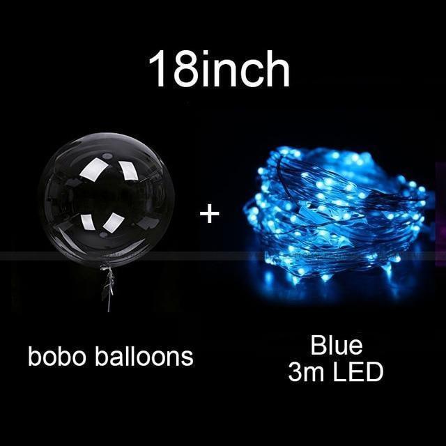 Led Bobo Balloons Wedding Party Decorations/Night Send Off Ideas - Decotree.co Online Shop