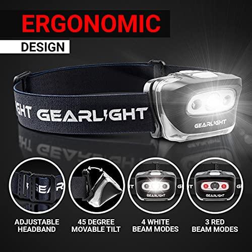 LED Head Lamp - Pack of 2 Outdoor Flashlight Headlamps - Decotree.co Online Shop