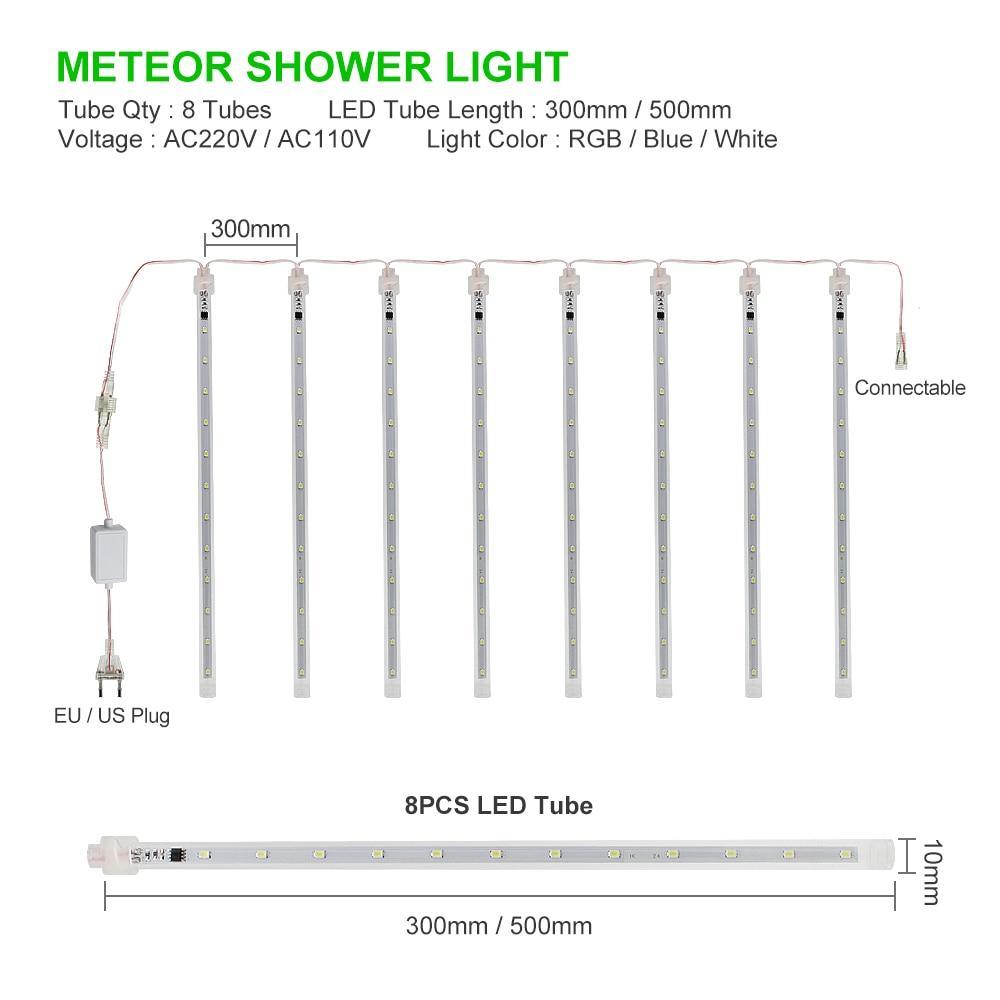 LED String Light Snowfall LED Lights - Decotree.co Online Shop