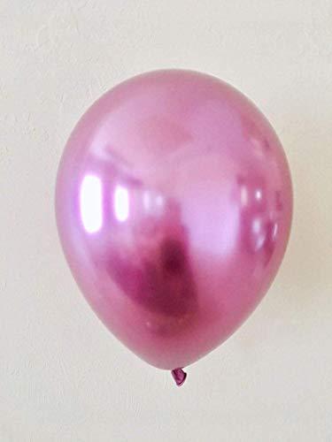 Light Pink and Mauve Balloons, 50PCS 12 Inch Latex Balloons and 5PCS Pink Ribbons for Party Decorations - Decotree.co Online Shop