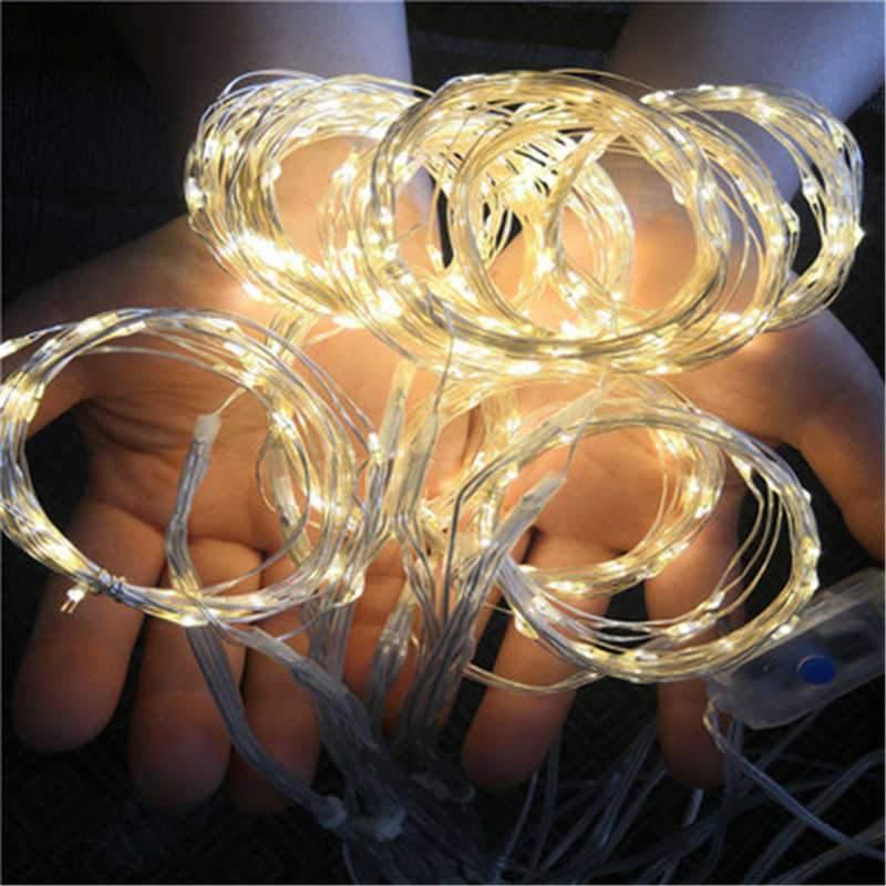 LIGHTING Window Curtain String Lights for Garden Decorations - Decotree.co Online Shop