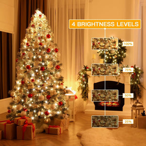 Outdoor String Lights 800LED/330FT with Remote for Wedding and Christmas - Decotree.co Online Shop