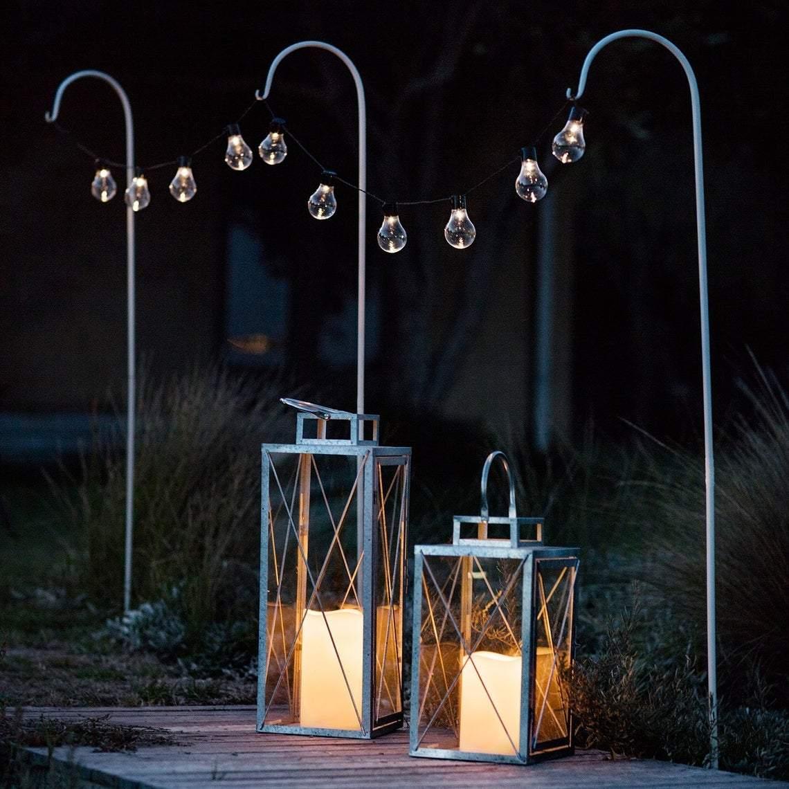 Outdoor String Lights Led Edison Bulbs -Clear Glass, Dimmable For Outdoor And Indoor Use - Decotree.co Online Shop