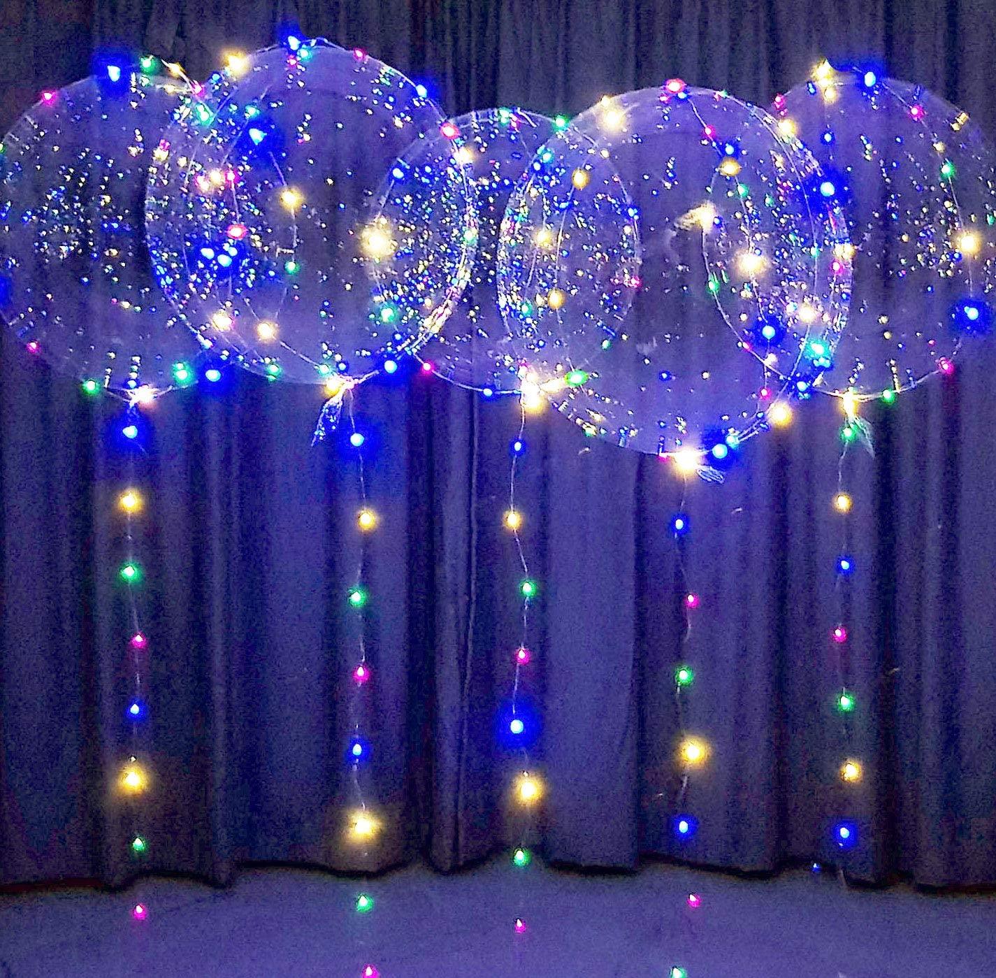 Reusable Led Balloon for Boys' Girls' Birthday Party Decoration Ideas - Decotree.co Online Shop