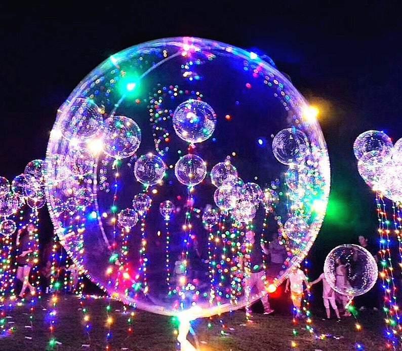 Reusable Led Balloon Hacks Party Decorations - Decotree.co Online Shop