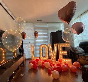 Reusable Led Bobo Balloon Bouquet Ideas - Decotree.co Online Shop