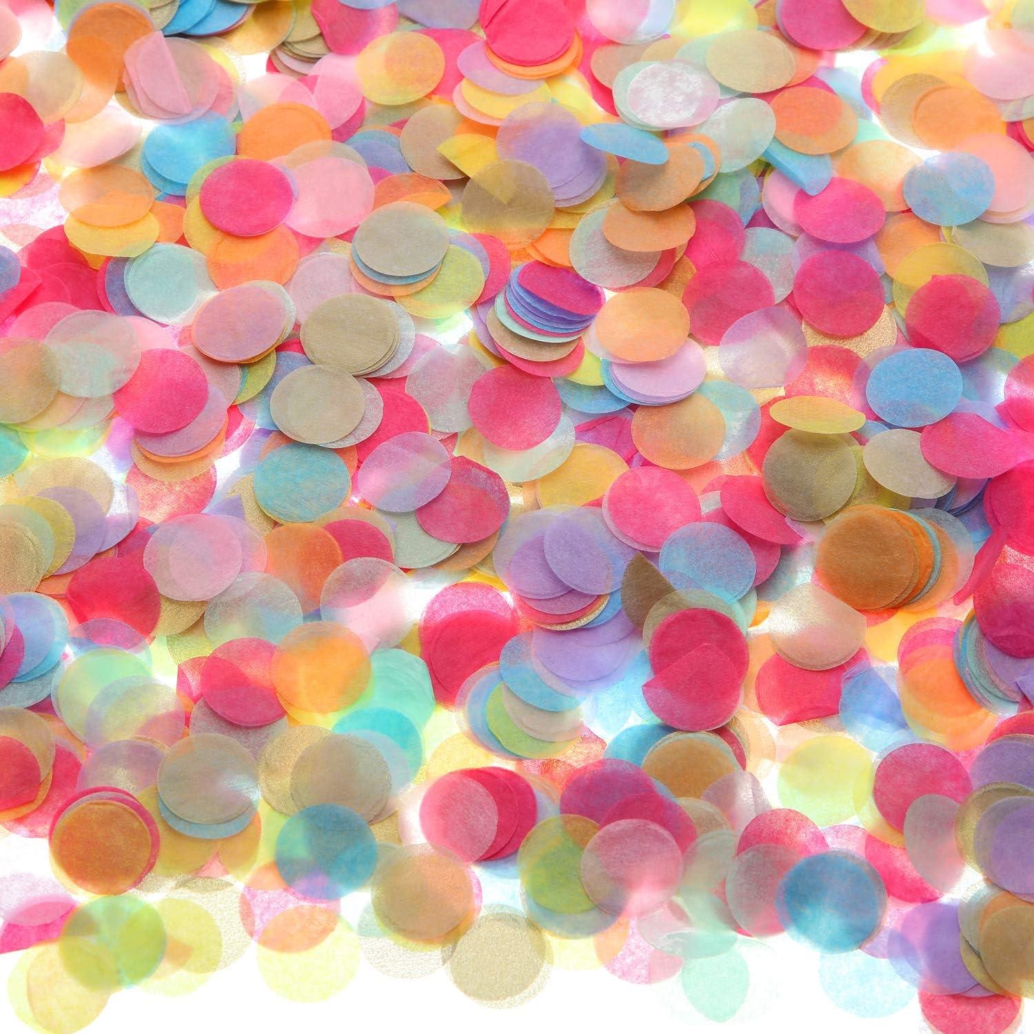 Round Tissue Paper Table Confetti Dots for Wedding Birthday Party Decoration - Decotree.co Online Shop