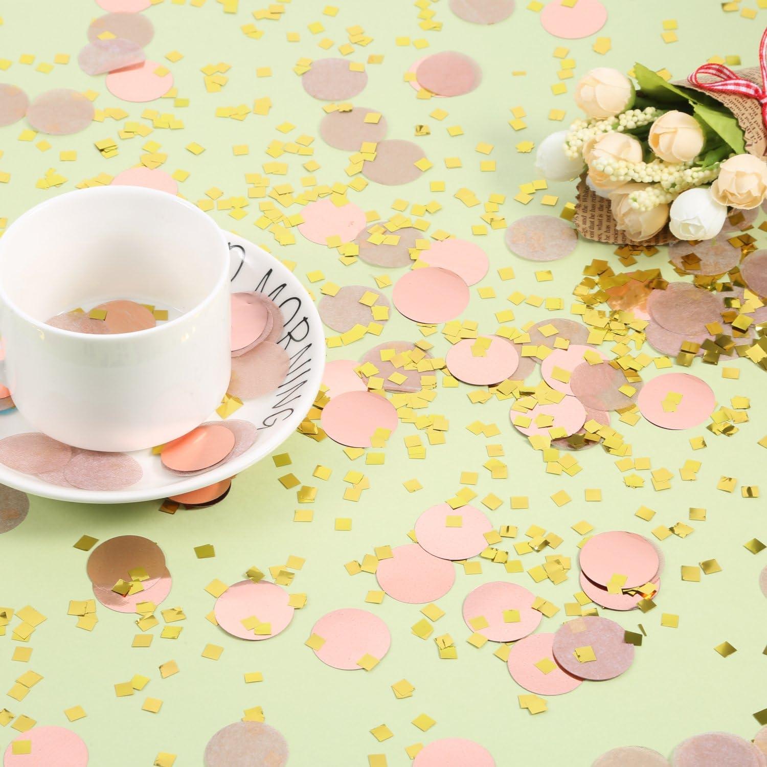 Round Tissue Paper Table Confetti Dots for Wedding Birthday Party Decoration - Decotree.co Online Shop