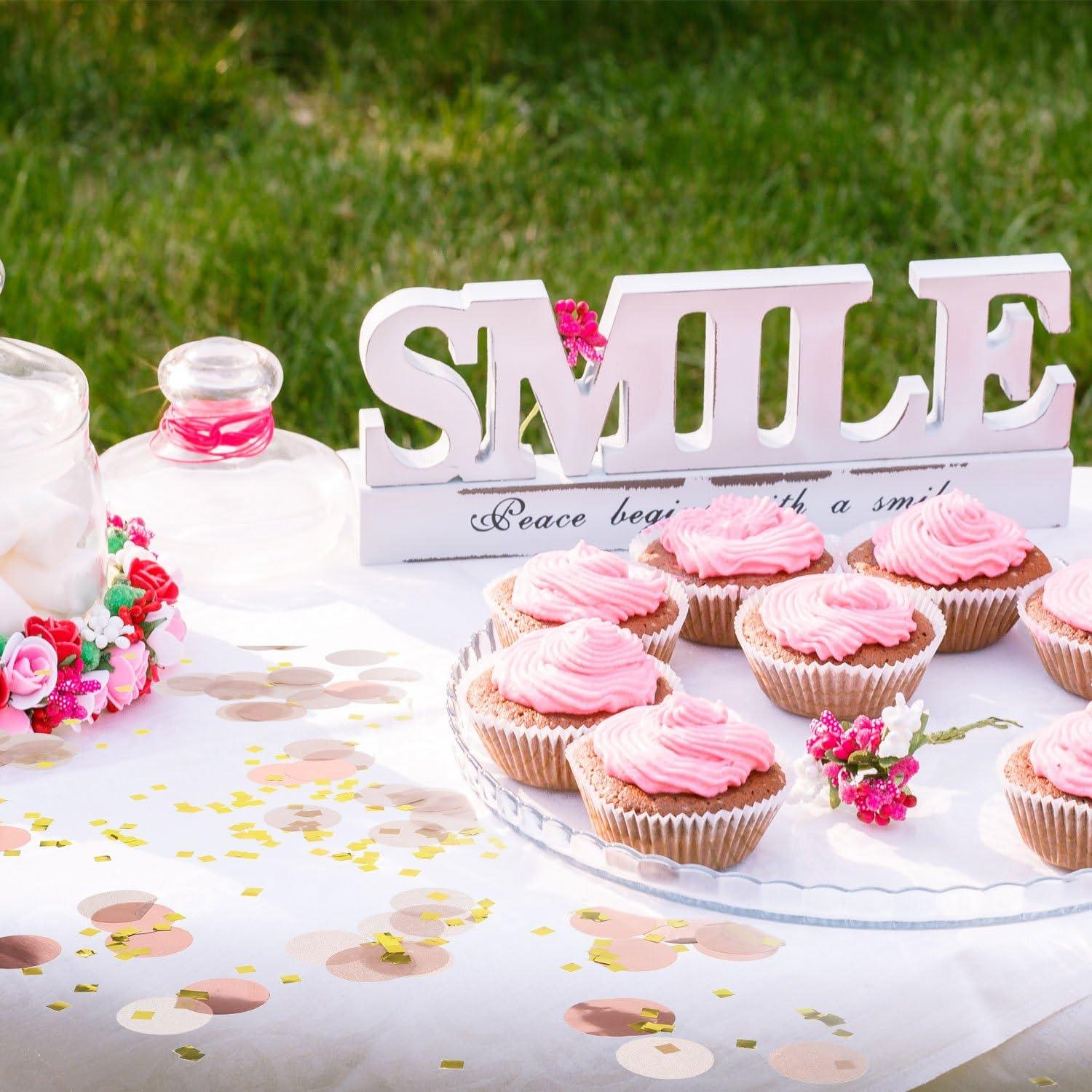 Round Tissue Paper Table Confetti Dots for Wedding Birthday Party Decoration - Decotree.co Online Shop