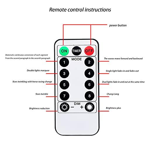 Santa Claus String Lights, Remote Control Battery Box, led Lights, Christmas Tree Decoration Lights (Without Batteries) - Decotree.co Online Shop