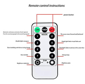 Santa Claus String Lights, Remote Control Battery Box, led Lights, Christmas Tree Decoration Lights (Without Batteries) - Decotree.co Online Shop