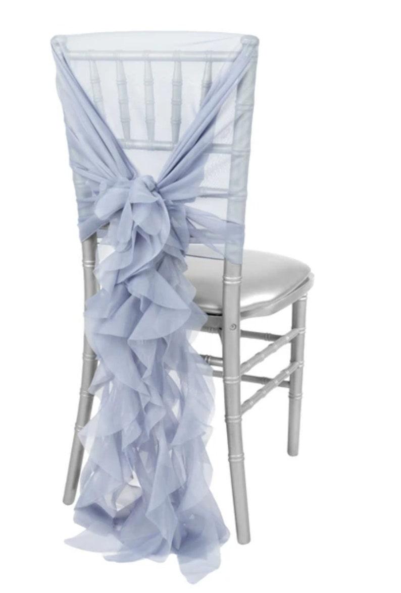 Satin Chair Covers for Weddings, Baby Shower, Quinceaneras, Sweet 16 - Decotree.co Online Shop