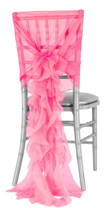 Satin Chair Covers for Weddings, Baby Shower, Quinceaneras, Sweet 16 - Decotree.co Online Shop