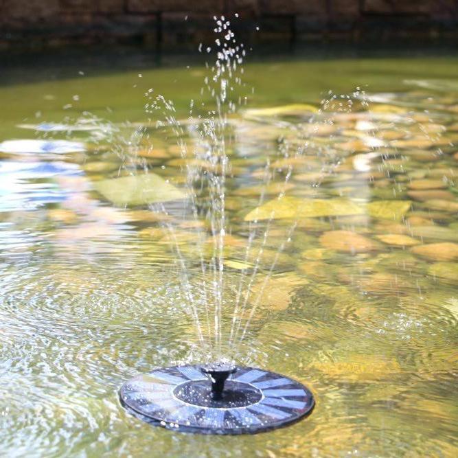 Solar Garden Fountain Solar Powered Fountain Pump for Bird Bath, Garden - Decotree.co Online Shop