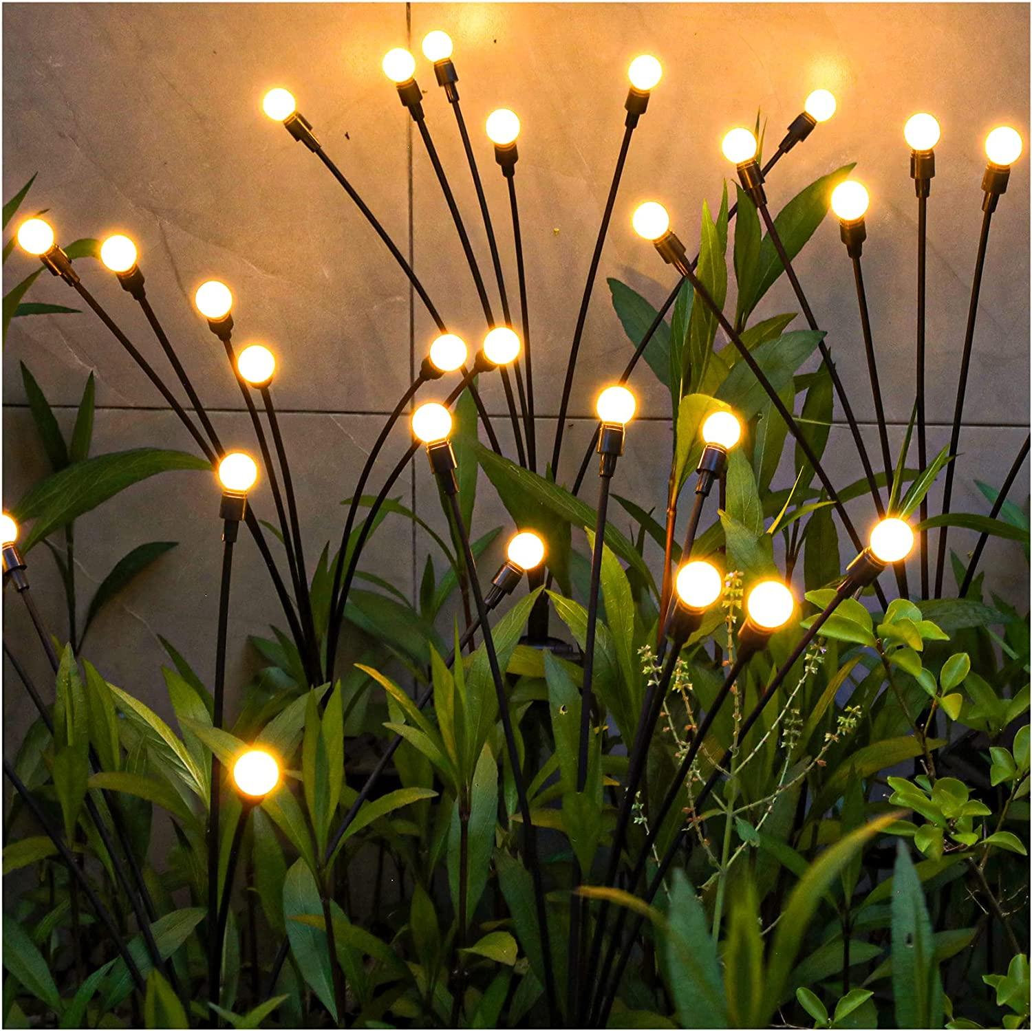 Solar Garden Lights -Solar Swaying Light, Sway by Wind, Solar Outdoor Lights, Yard Patio Pathway Decoration - Decotree.co Online Shop