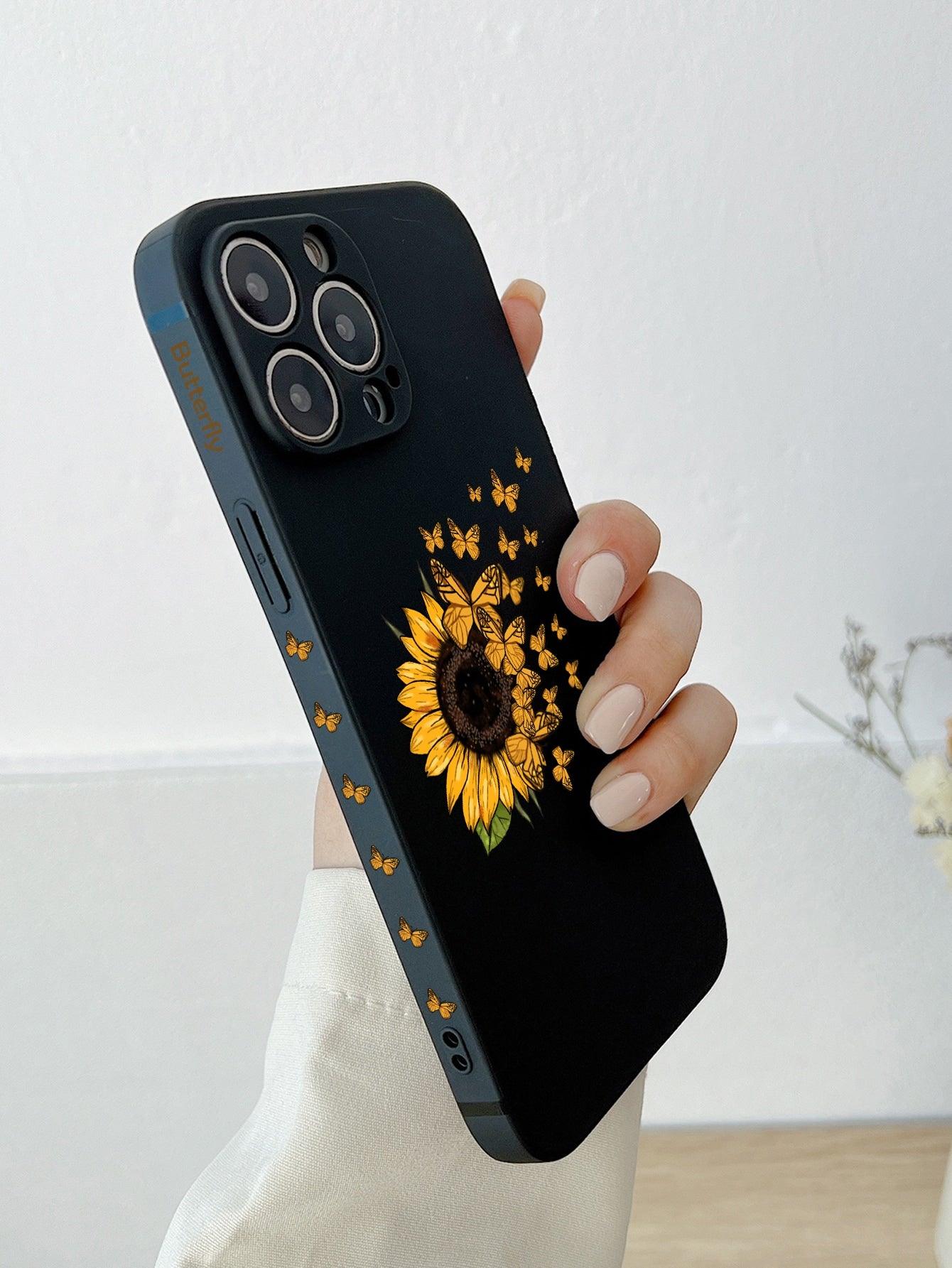 Sunflower Pattern Phone Case - Decotree.co Online Shop