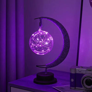 The Enchanted Lunar Lamp - LED Moon Lamp Night Light Galaxy Lamp, Hanging Moon Lamp - Decotree.co Online Shop