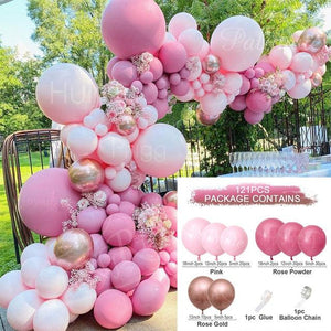 The Most Popular 60 Balloon Garland Arch Wedding Birthday Balloons Decorations - Decotree.co Online Shop