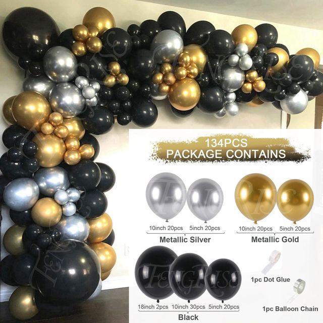 The Most Popular 60 Balloon Garland Arch Wedding Birthday Balloons Decorations - Decotree.co Online Shop