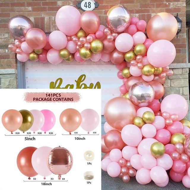 The Most Popular 60 Balloon Garland Arch Wedding Birthday Balloons Decorations - Decotree.co Online Shop