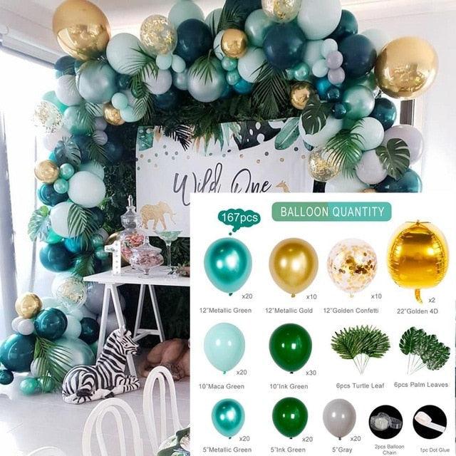 The Most Popular 60 Balloon Garland Arch Wedding Birthday Balloons Decorations - Decotree.co Online Shop