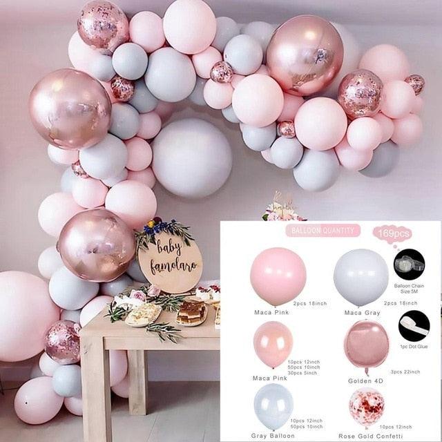 The Most Popular 60 Balloon Garland Arch Wedding Birthday Balloons Decorations - Decotree.co Online Shop