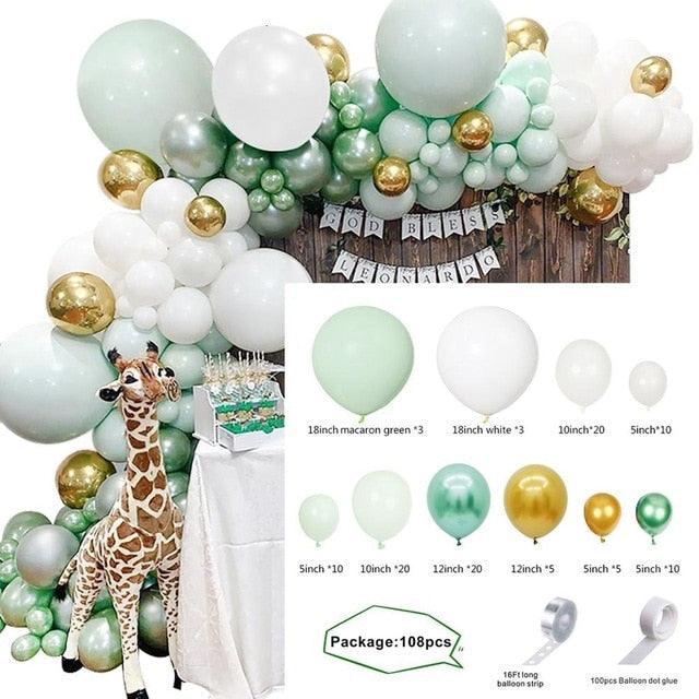 The Most Popular 60 Balloon Garland Arch Wedding Birthday Balloons Decorations - Decotree.co Online Shop