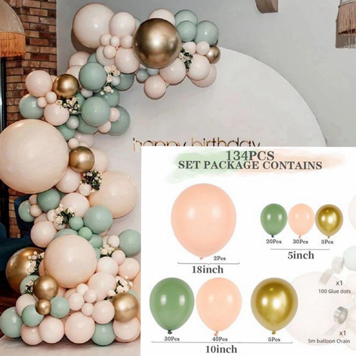 The Most Popular 60 Balloon Garland Arch Wedding Birthday Balloons Decorations - Decotree.co Online Shop