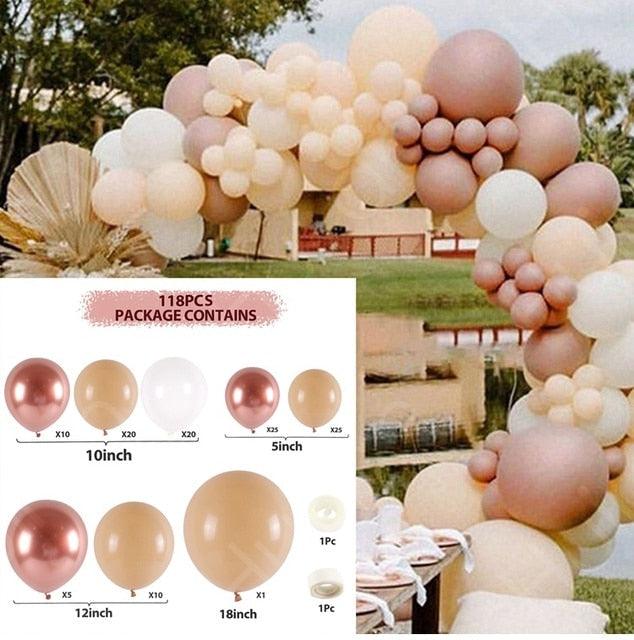 The Most Popular 60 Balloon Garland Arch Wedding Birthday Balloons Decorations - Decotree.co Online Shop