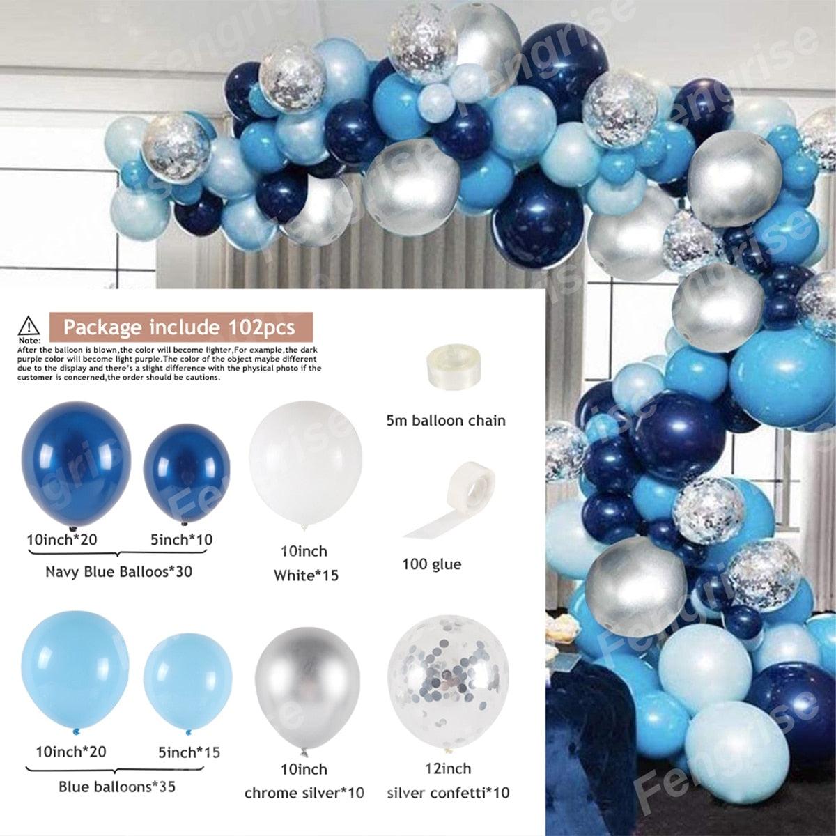 The Most Popular 60 Balloon Garland Arch Wedding Birthday Balloons Decorations - Decotree.co Online Shop