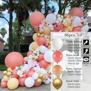 The Most Popular 60 Balloon Garland Arch Wedding Birthday Balloons Decorations - Decotree.co Online Shop