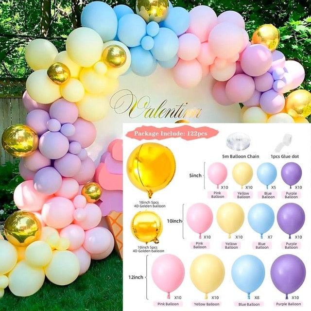 The Most Popular 60 Balloon Garland Arch Wedding Birthday Balloons Decorations - Decotree.co Online Shop